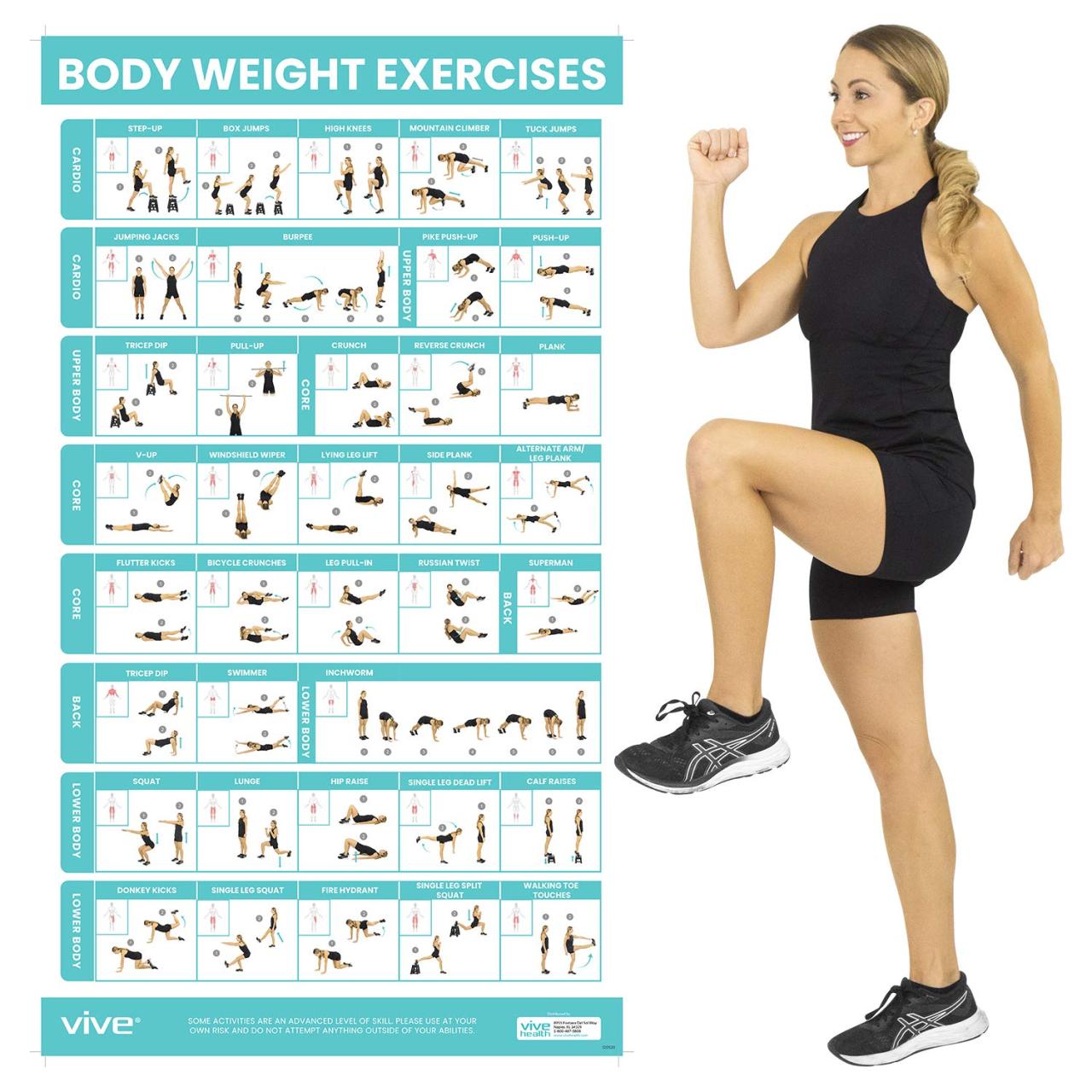 Effective gym exercises for beginners with no equipment