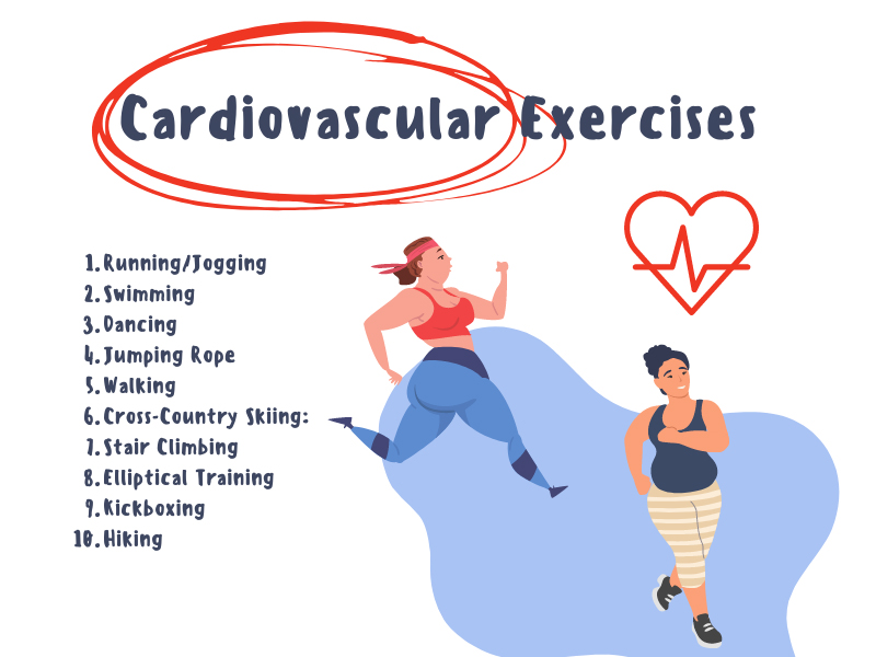 Best gym exercises to improve cardiovascular health and endurance