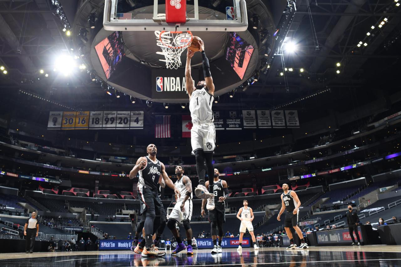 Clippers Rout Nets 126-67, ESPN Recap